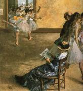 Edgar Degas Ballet Dancers oil on canvas